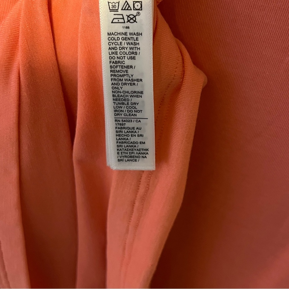 NWOT Athleta Vibrant Coral Tank Top - Picture 8 of 8
